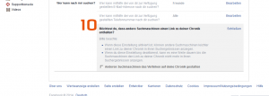 Facebook - Suchmaschinen Suche verhindern - Scheidtweiler PR